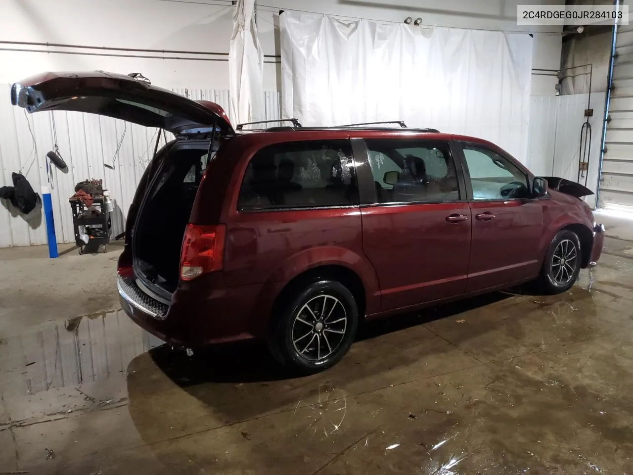 2018 Dodge Grand Caravan Gt VIN: 2C4RDGEG0JR284103 Lot: 79263394