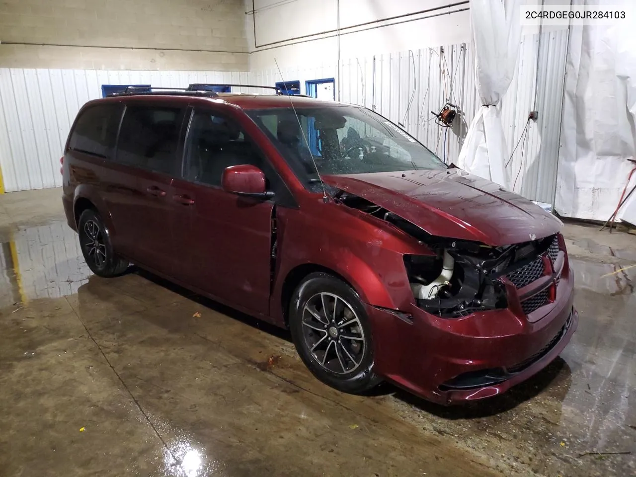 2018 Dodge Grand Caravan Gt VIN: 2C4RDGEG0JR284103 Lot: 79263394