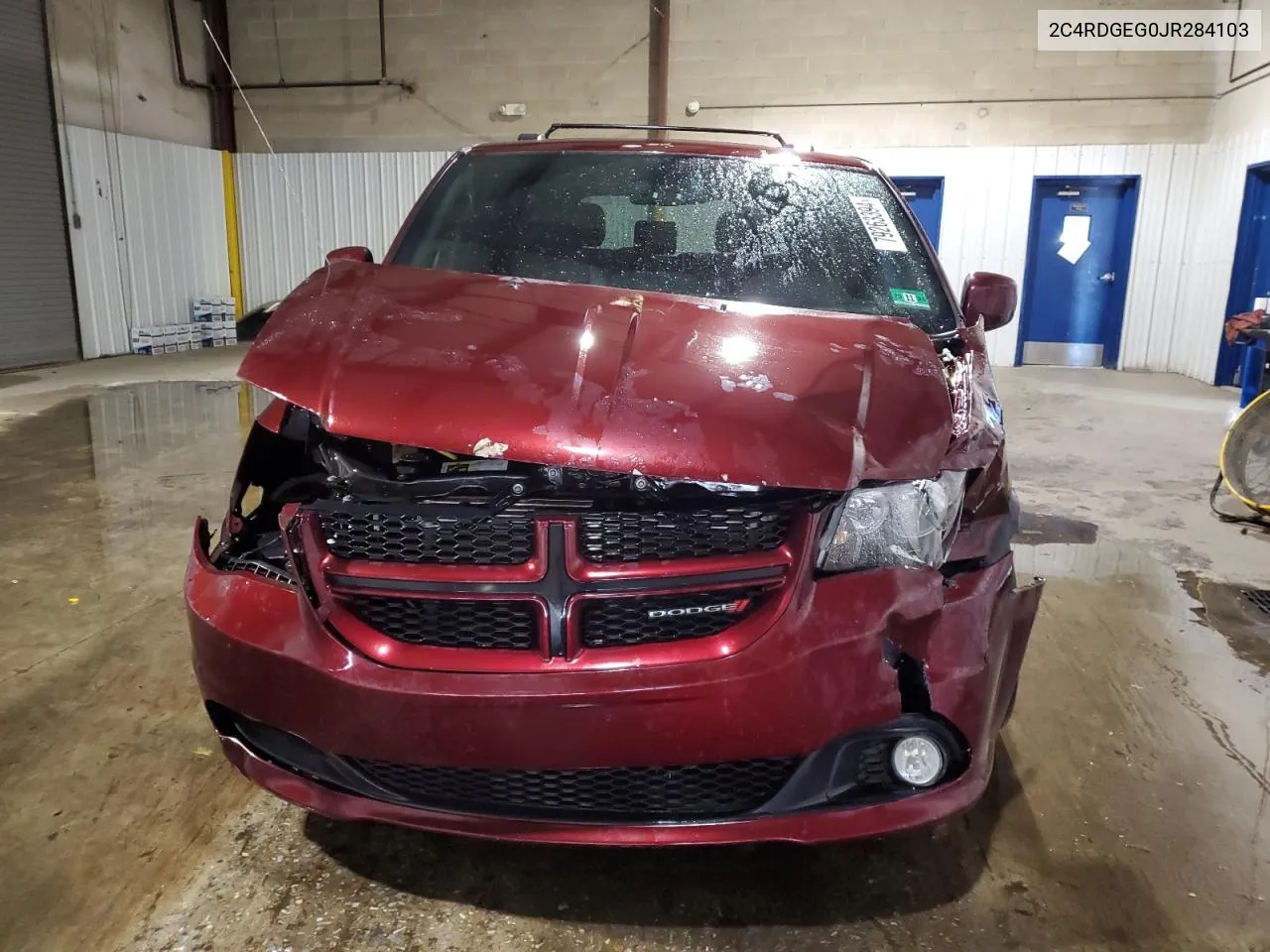 2018 Dodge Grand Caravan Gt VIN: 2C4RDGEG0JR284103 Lot: 79263394