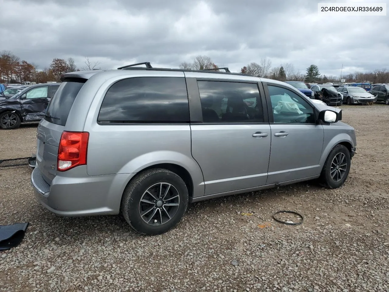 2018 Dodge Grand Caravan Gt VIN: 2C4RDGEGXJR336689 Lot: 79450764