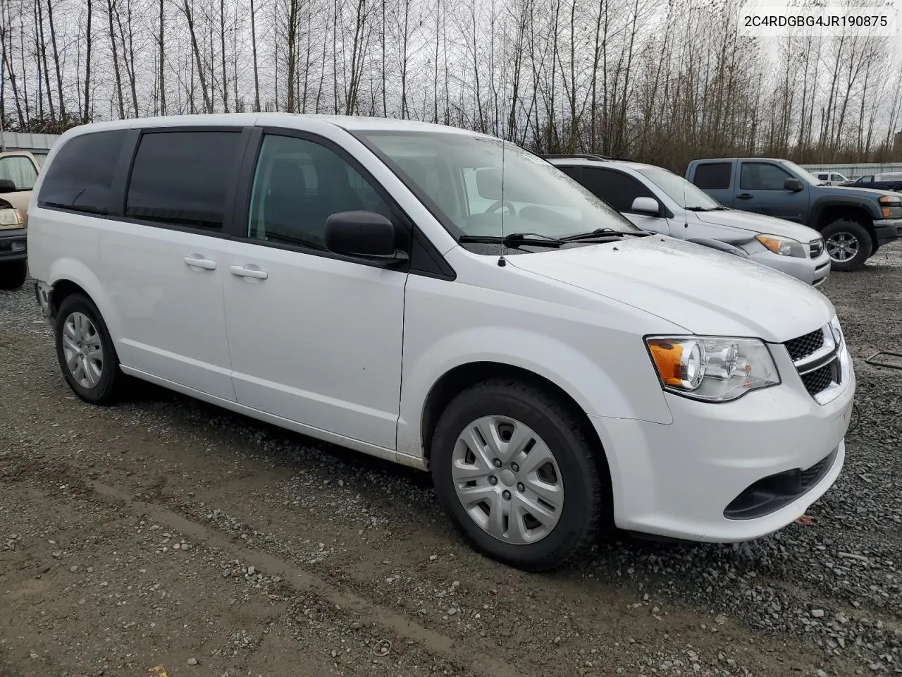 2018 Dodge Grand Caravan Se VIN: 2C4RDGBG4JR190875 Lot: 79579574