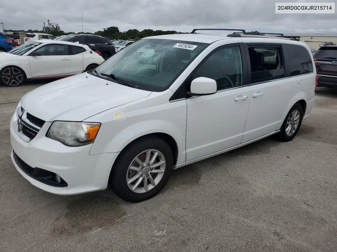 2018 Dodge Grand Caravan Sxt VIN: 2C4RDGCGXJR215714 Lot: 79781594