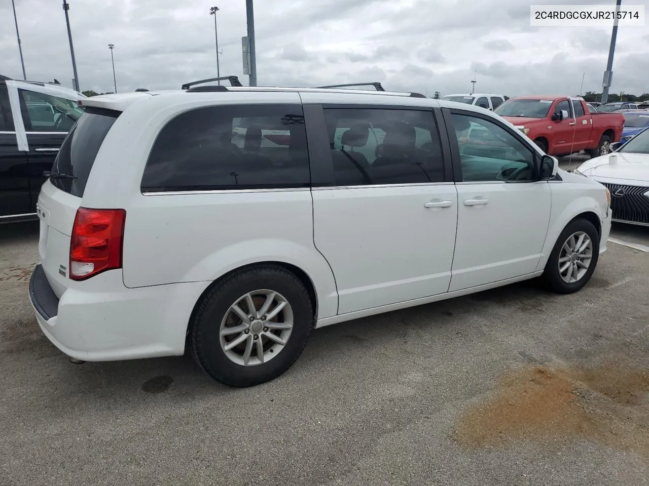 2018 Dodge Grand Caravan Sxt VIN: 2C4RDGCGXJR215714 Lot: 79781594