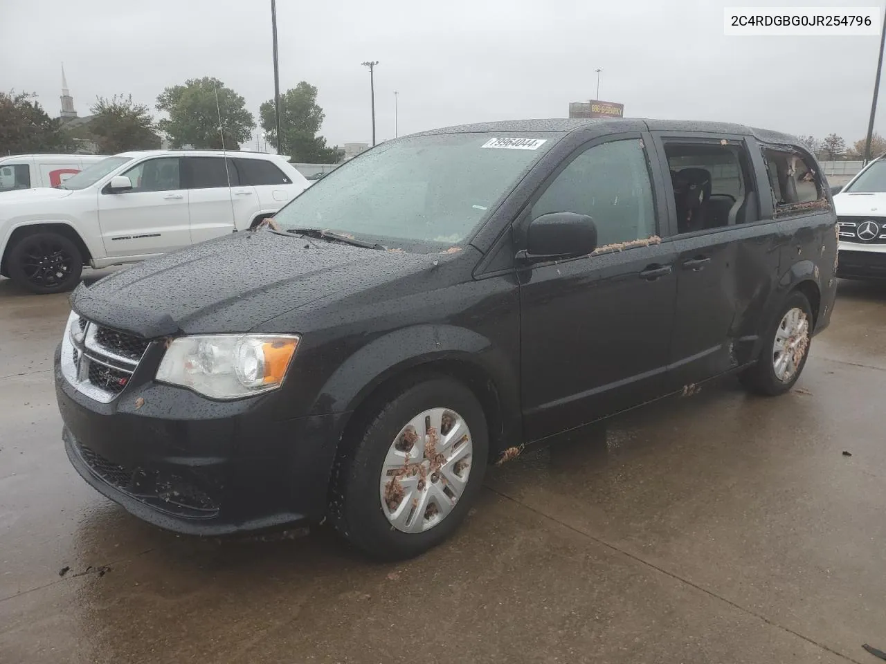 2018 Dodge Grand Caravan Se VIN: 2C4RDGBG0JR254796 Lot: 79964044