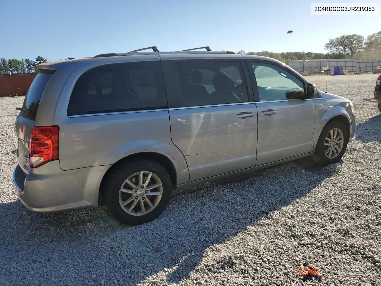 2018 Dodge Grand Caravan Sxt VIN: 2C4RDGCG3JR239353 Lot: 80094434