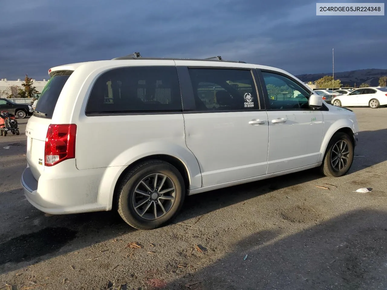 2018 Dodge Grand Caravan Gt VIN: 2C4RDGEG5JR224348 Lot: 80327004