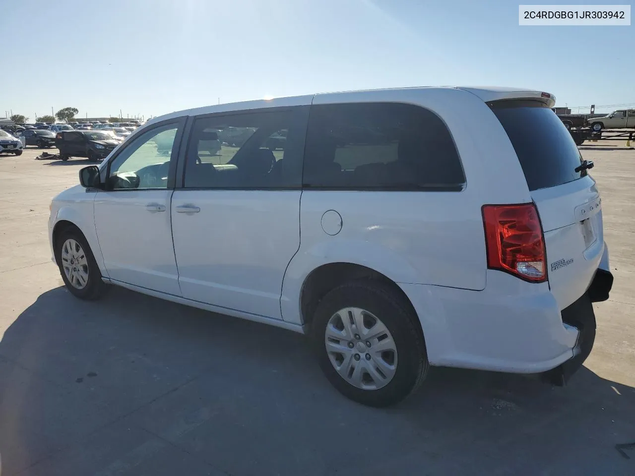 2018 Dodge Grand Caravan Se VIN: 2C4RDGBG1JR303942 Lot: 80395724