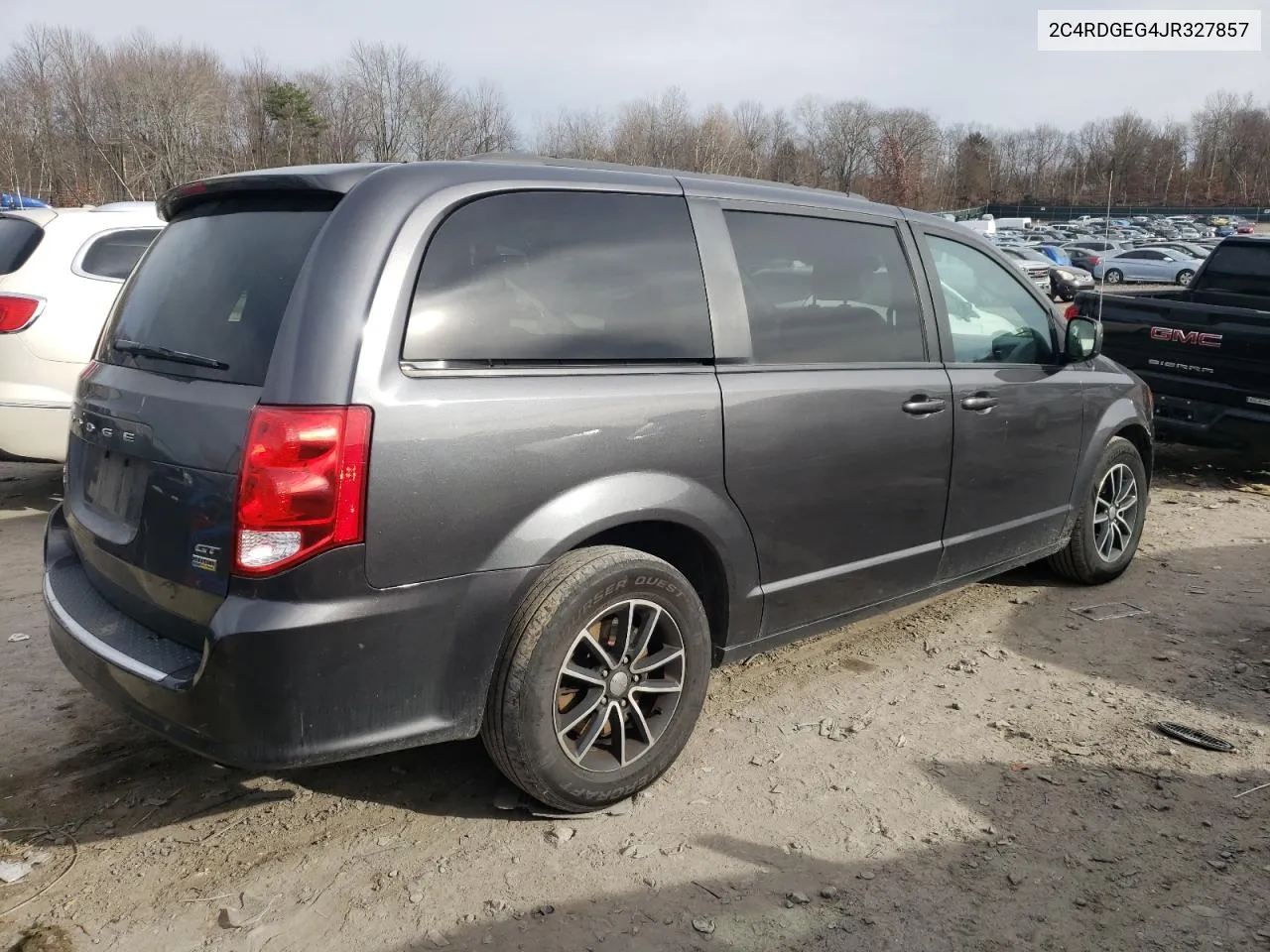 2018 Dodge Grand Caravan Gt VIN: 2C4RDGEG4JR327857 Lot: 80500254