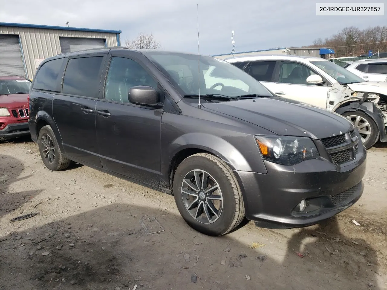 2018 Dodge Grand Caravan Gt VIN: 2C4RDGEG4JR327857 Lot: 80500254