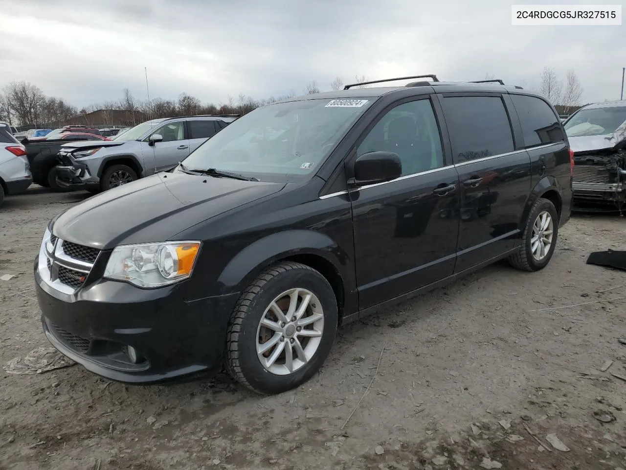 2018 Dodge Grand Caravan Sxt VIN: 2C4RDGCG5JR327515 Lot: 80500924