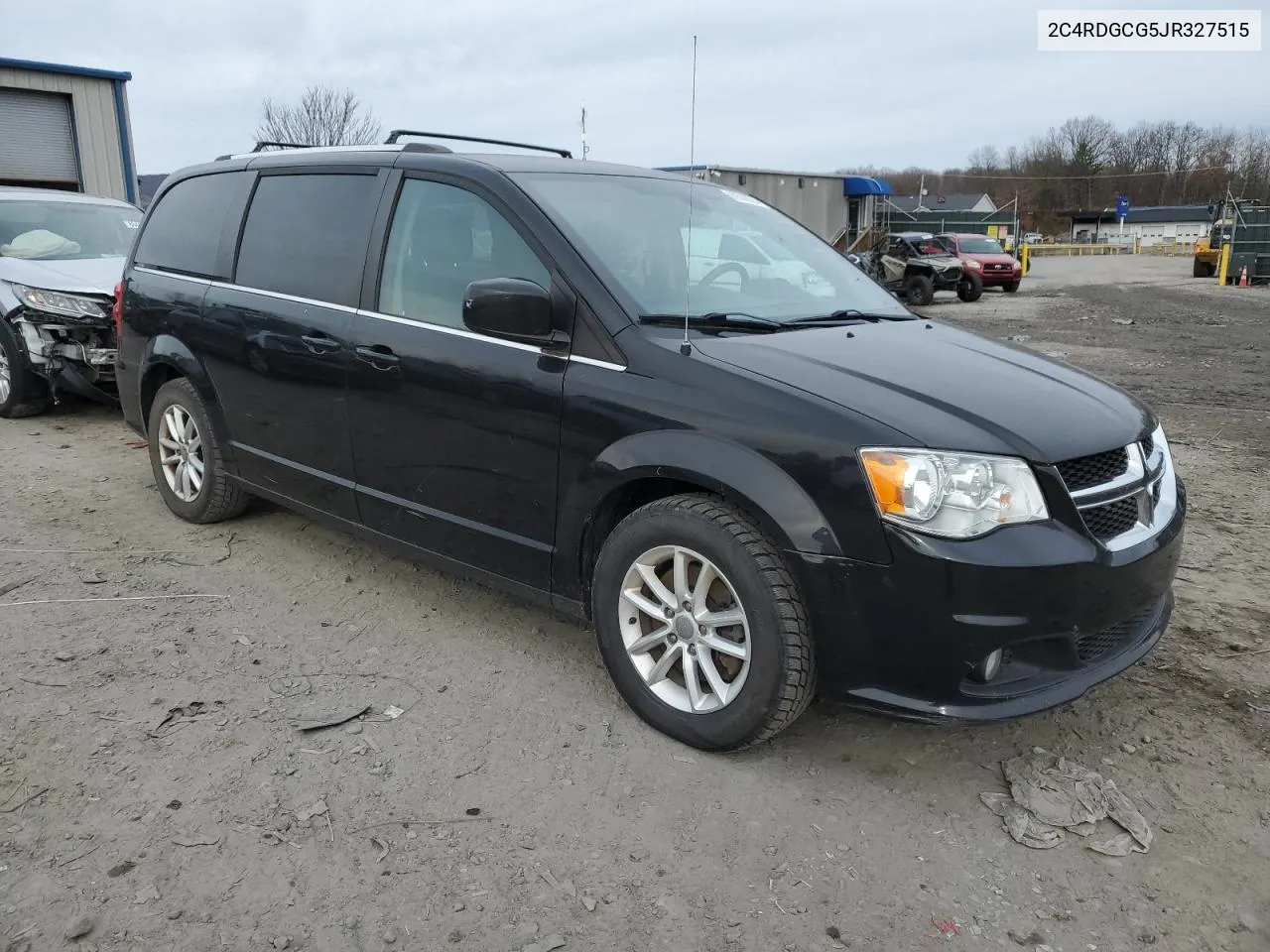 2018 Dodge Grand Caravan Sxt VIN: 2C4RDGCG5JR327515 Lot: 80500924