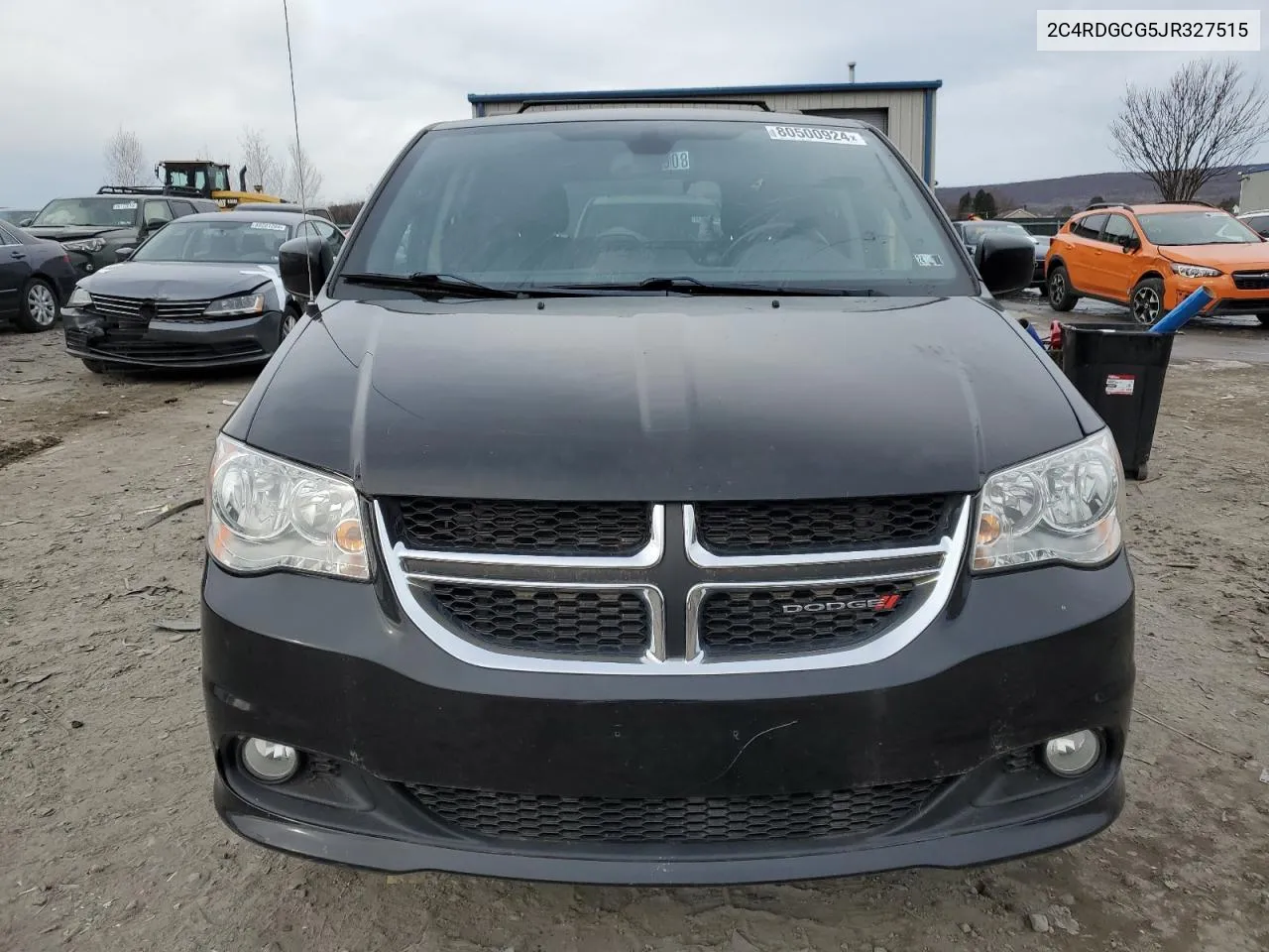 2018 Dodge Grand Caravan Sxt VIN: 2C4RDGCG5JR327515 Lot: 80500924