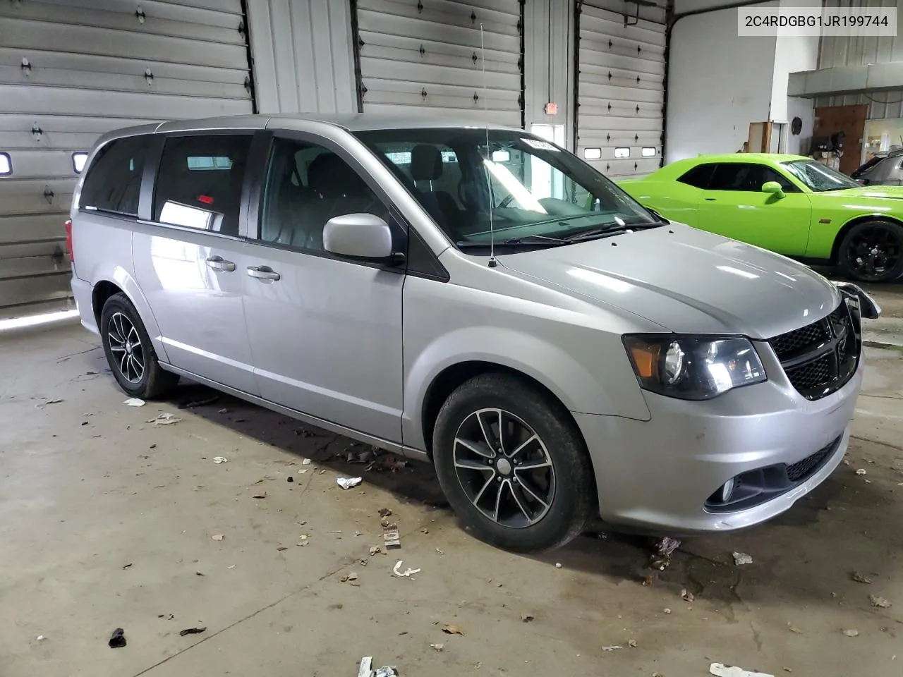 2018 Dodge Grand Caravan Se VIN: 2C4RDGBG1JR199744 Lot: 80704374