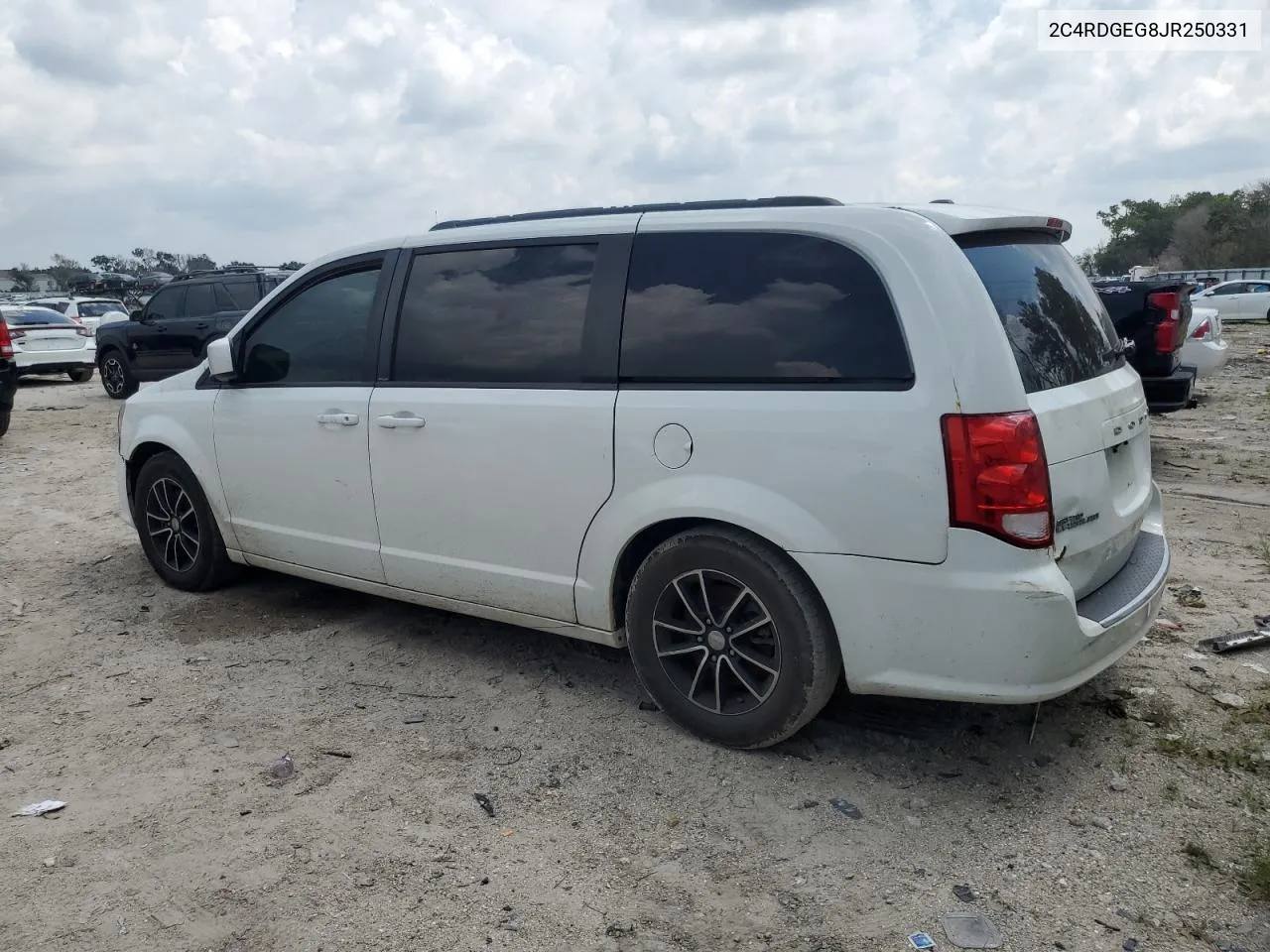 2018 Dodge Grand Caravan Gt VIN: 2C4RDGEG8JR250331 Lot: 80760644