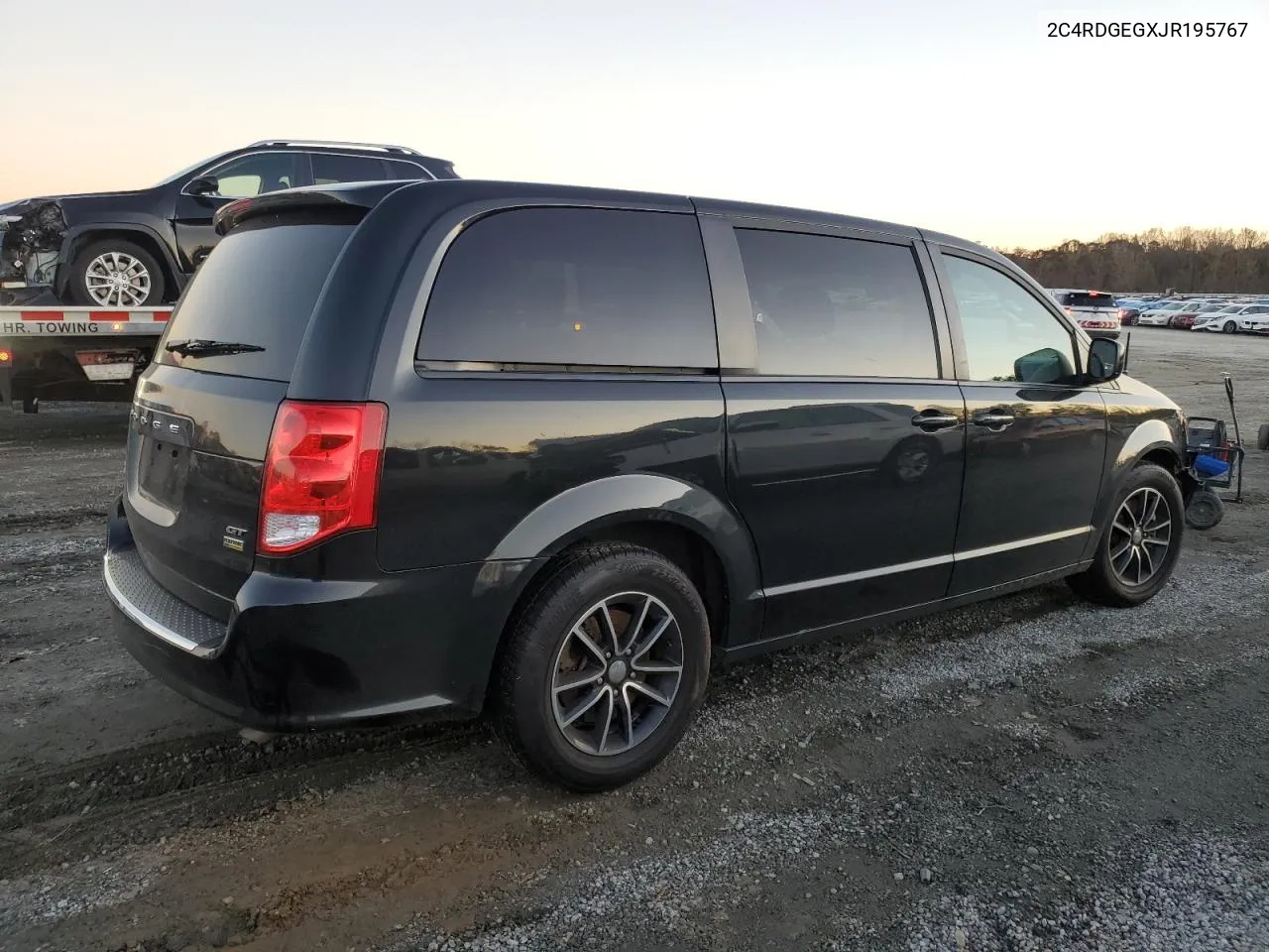 2018 Dodge Grand Caravan Gt VIN: 2C4RDGEGXJR195767 Lot: 81130494