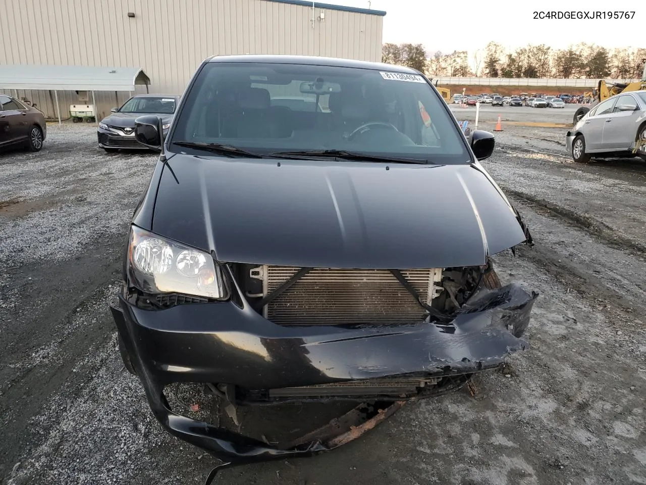 2018 Dodge Grand Caravan Gt VIN: 2C4RDGEGXJR195767 Lot: 81130494