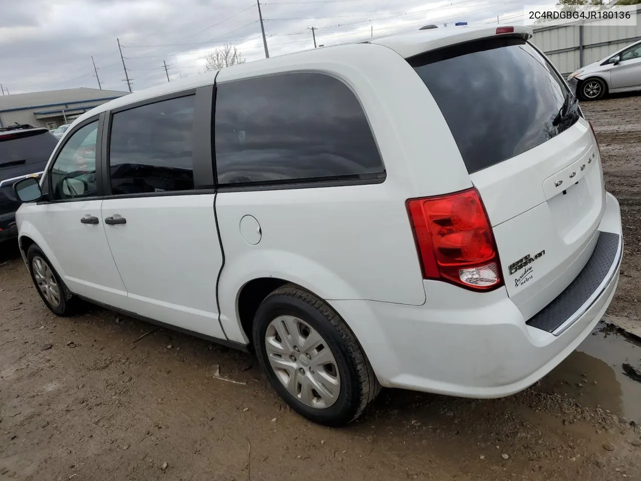 2018 Dodge Grand Caravan Se VIN: 2C4RDGBG4JR180136 Lot: 81584214