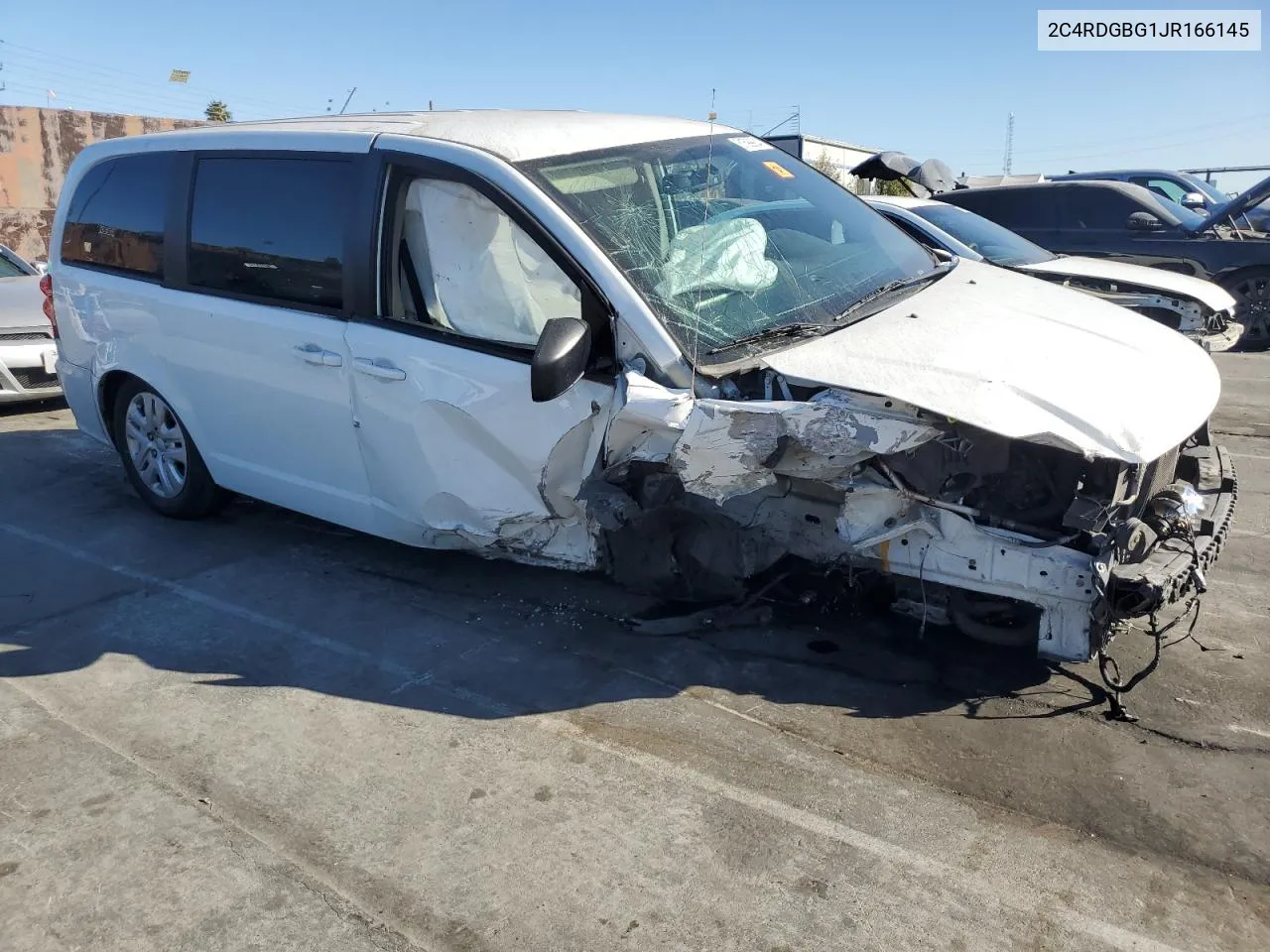 2018 Dodge Grand Caravan Se VIN: 2C4RDGBG1JR166145 Lot: 81599904