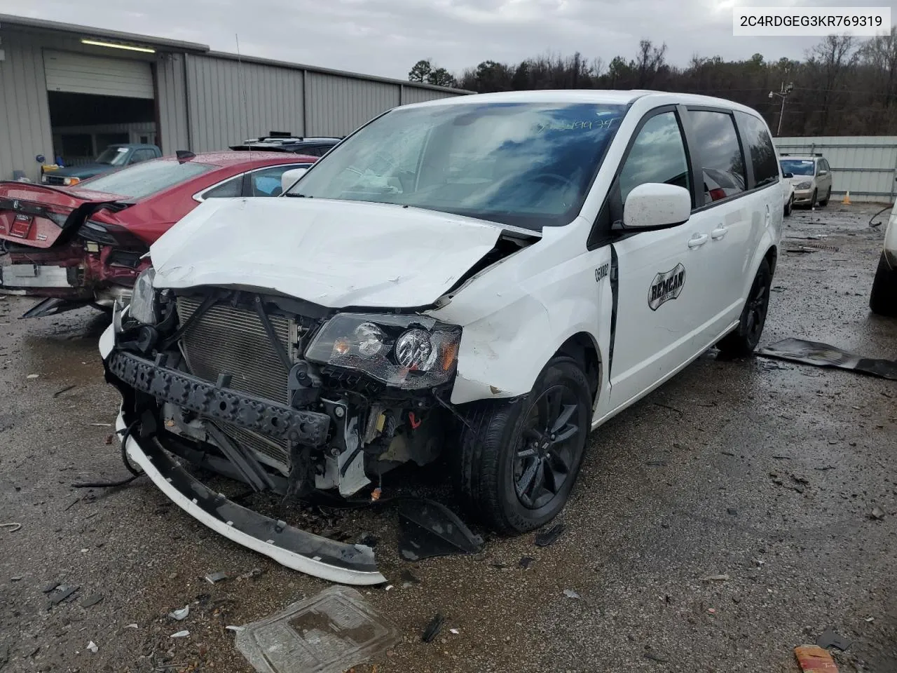 2C4RDGEG3KR769319 2019 Dodge Grand Caravan Gt