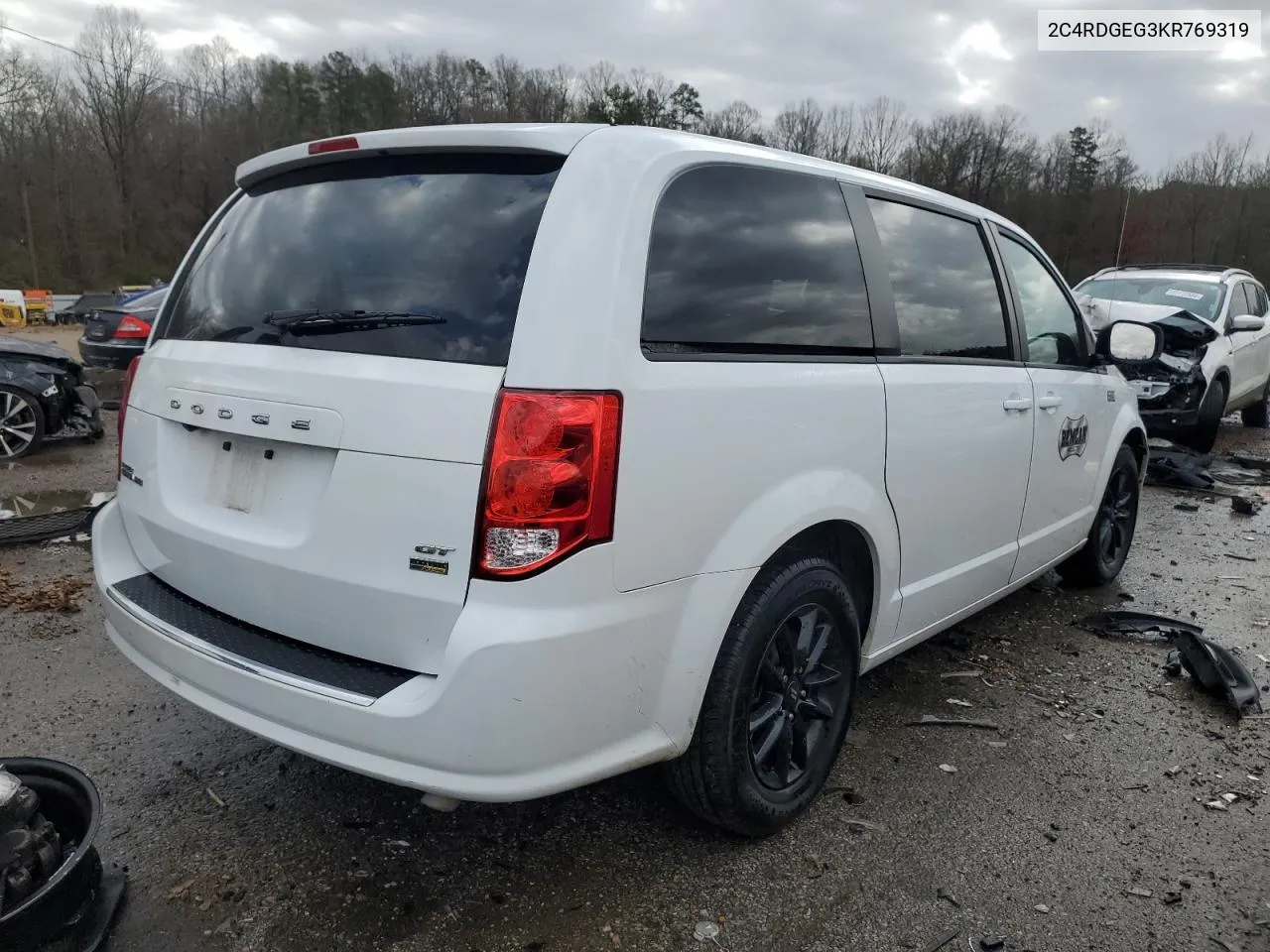 2C4RDGEG3KR769319 2019 Dodge Grand Caravan Gt