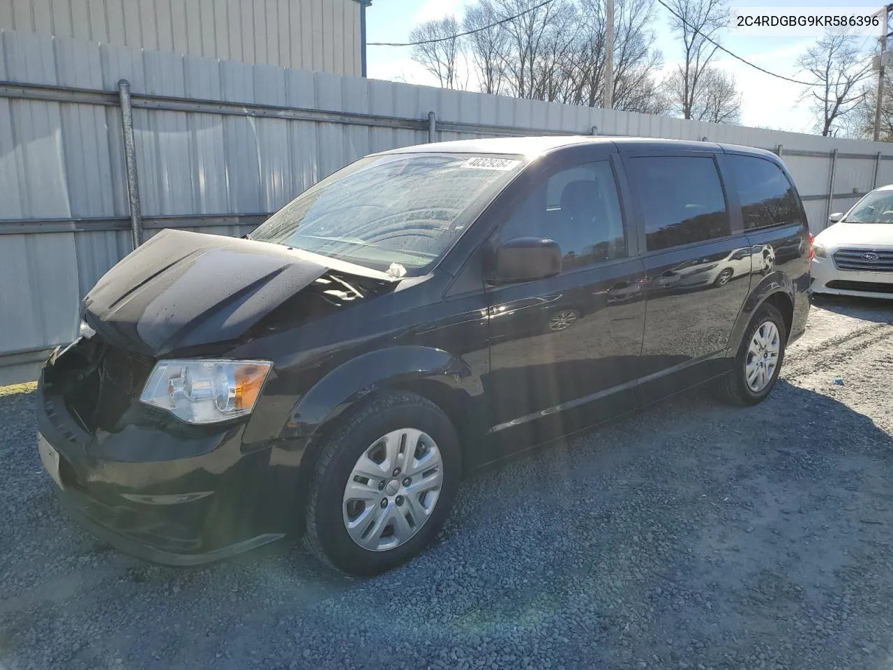 2C4RDGBG9KR586396 2019 Dodge Grand Caravan Se