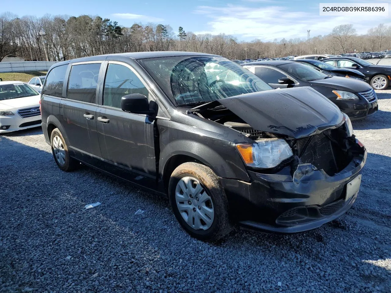 2C4RDGBG9KR586396 2019 Dodge Grand Caravan Se