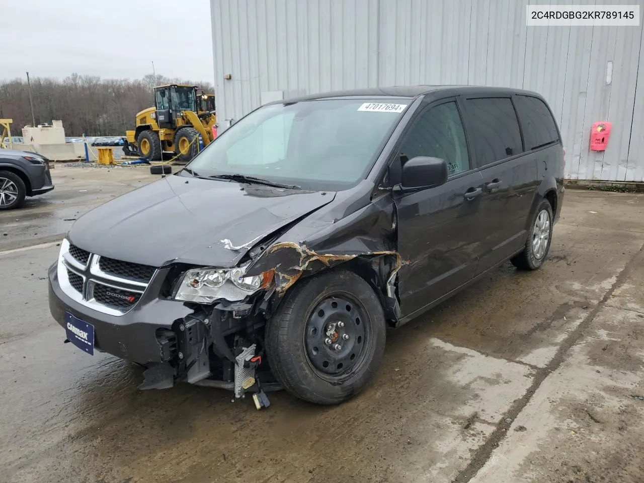 2C4RDGBG2KR789145 2019 Dodge Grand Caravan Se