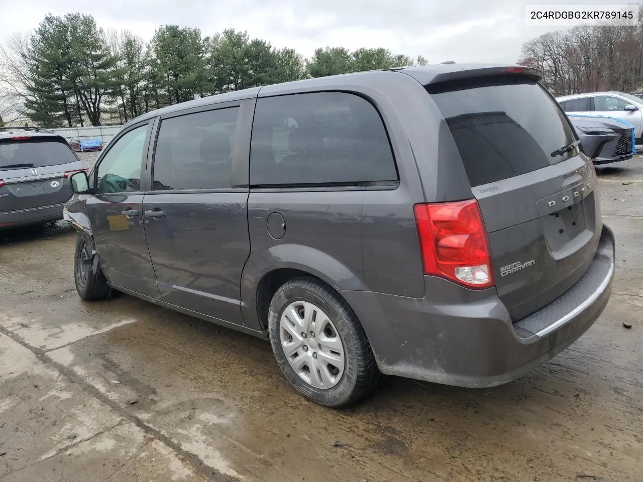 2019 Dodge Grand Caravan Se VIN: 2C4RDGBG2KR789145 Lot: 47017694