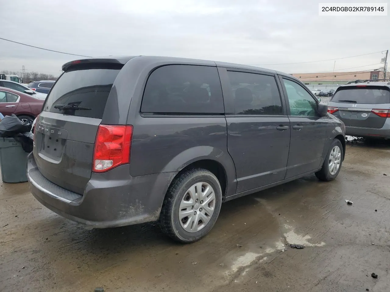 2C4RDGBG2KR789145 2019 Dodge Grand Caravan Se