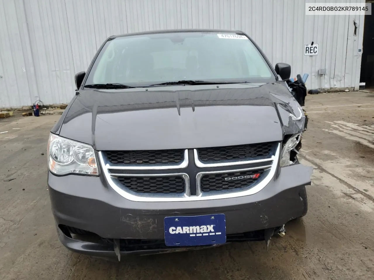 2C4RDGBG2KR789145 2019 Dodge Grand Caravan Se