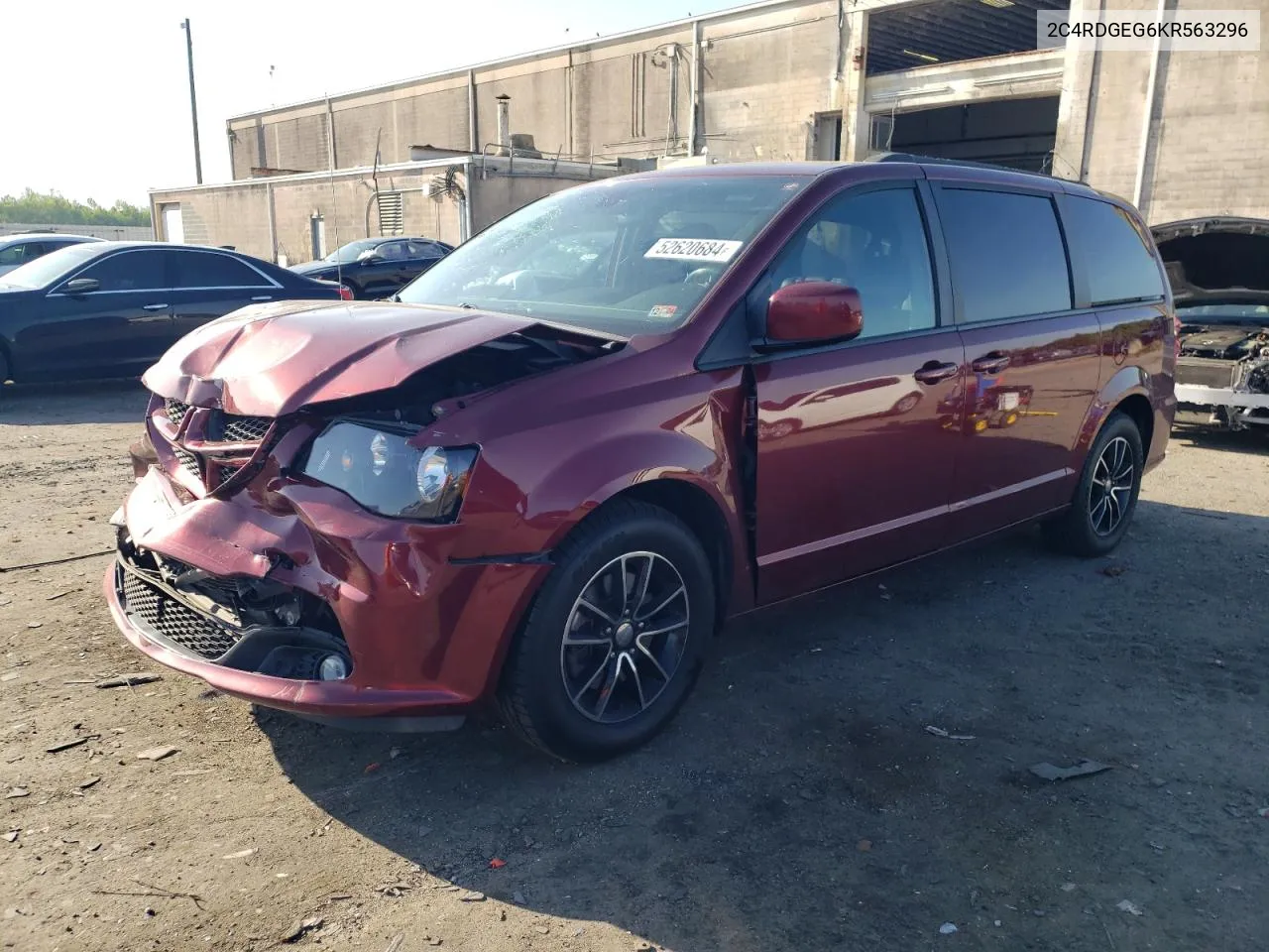 2C4RDGEG6KR563296 2019 Dodge Grand Caravan Gt