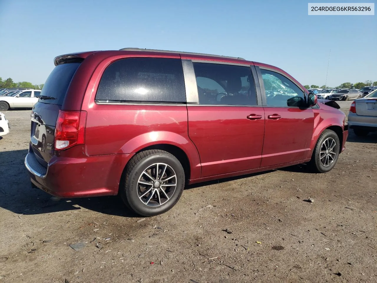 2C4RDGEG6KR563296 2019 Dodge Grand Caravan Gt