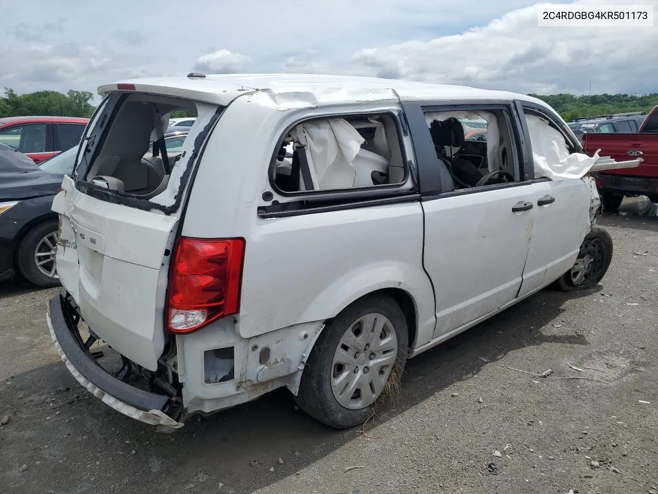 2C4RDGBG4KR501173 2019 Dodge Grand Caravan Se