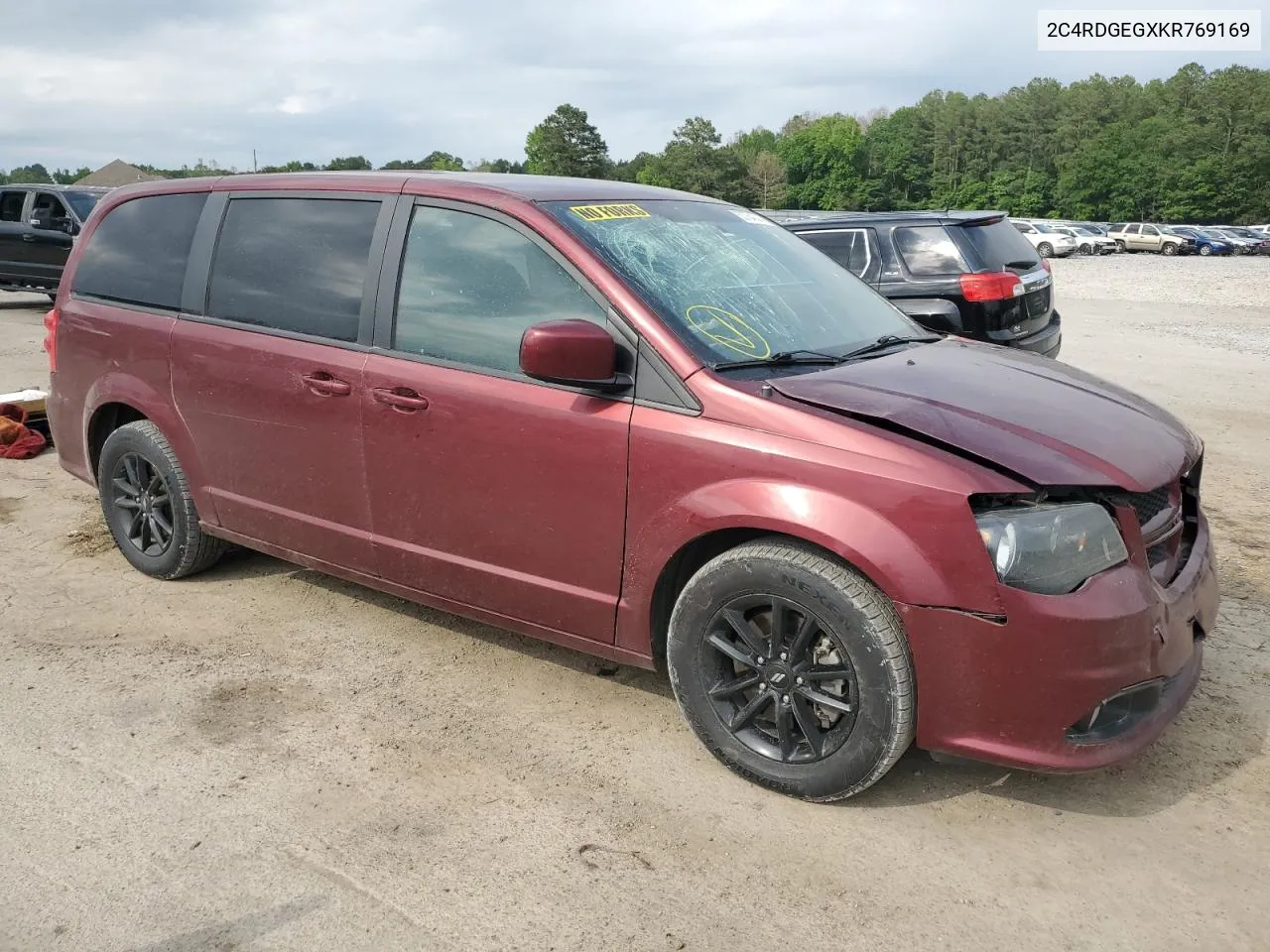 2C4RDGEGXKR769169 2019 Dodge Grand Caravan Gt