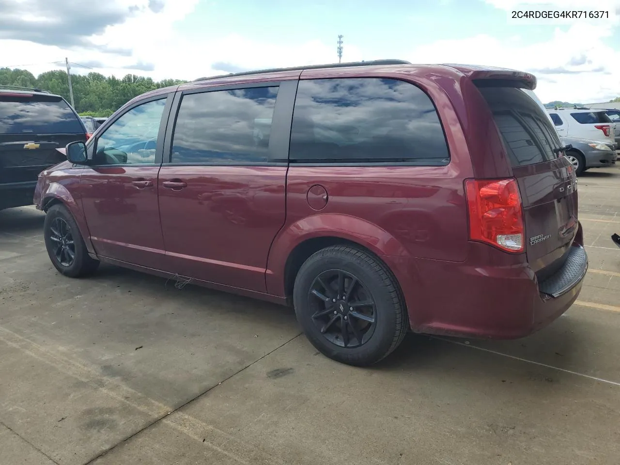 2C4RDGEG4KR716371 2019 Dodge Grand Caravan Gt