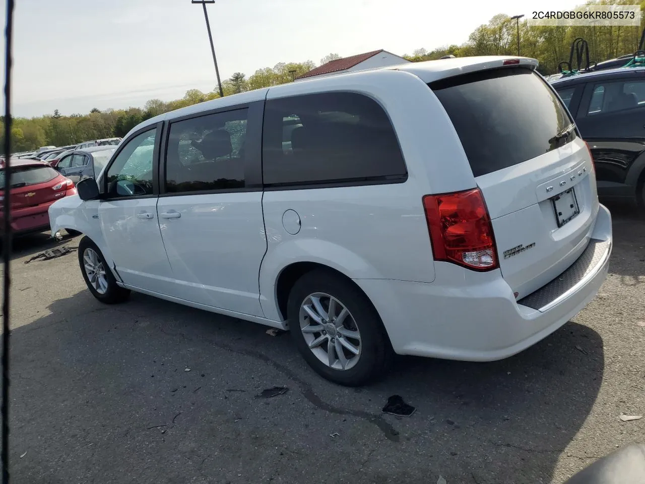 2019 Dodge Grand Caravan Se VIN: 2C4RDGBG6KR805573 Lot: 54233864