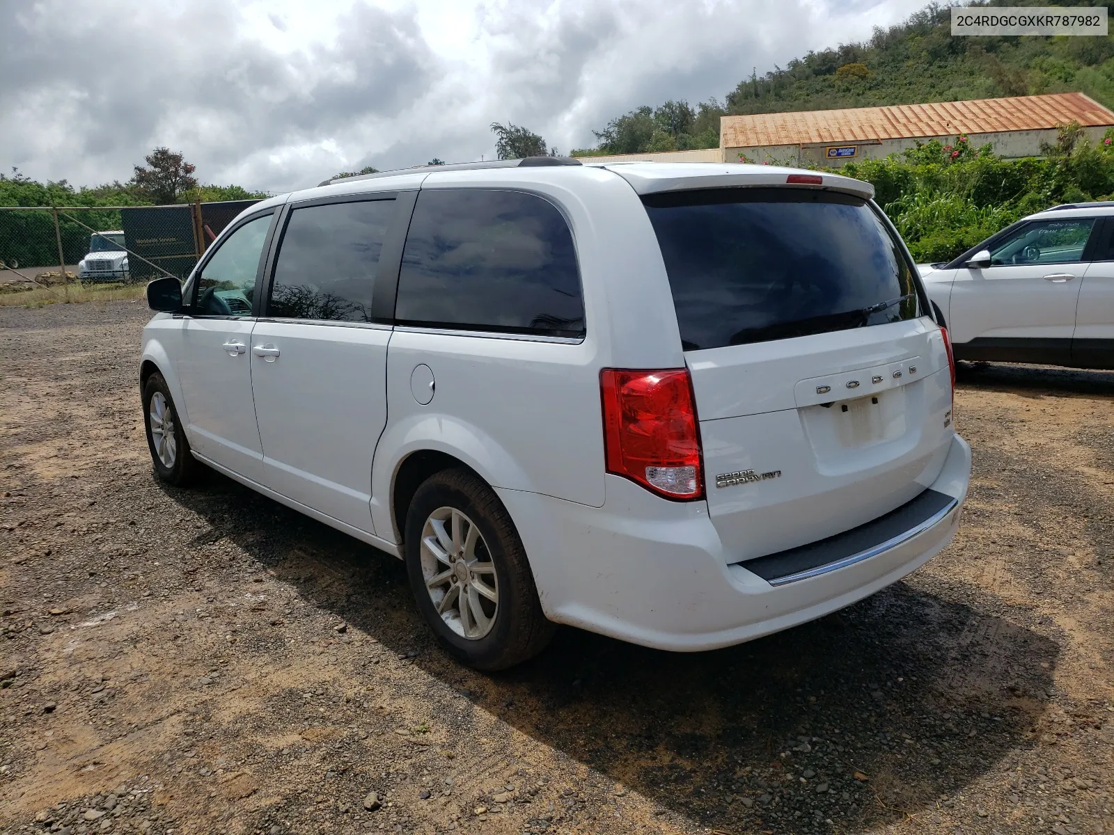 2019 Dodge Grand Caravan Sxt VIN: 2C4RDGCGXKR787982 Lot: 55330724