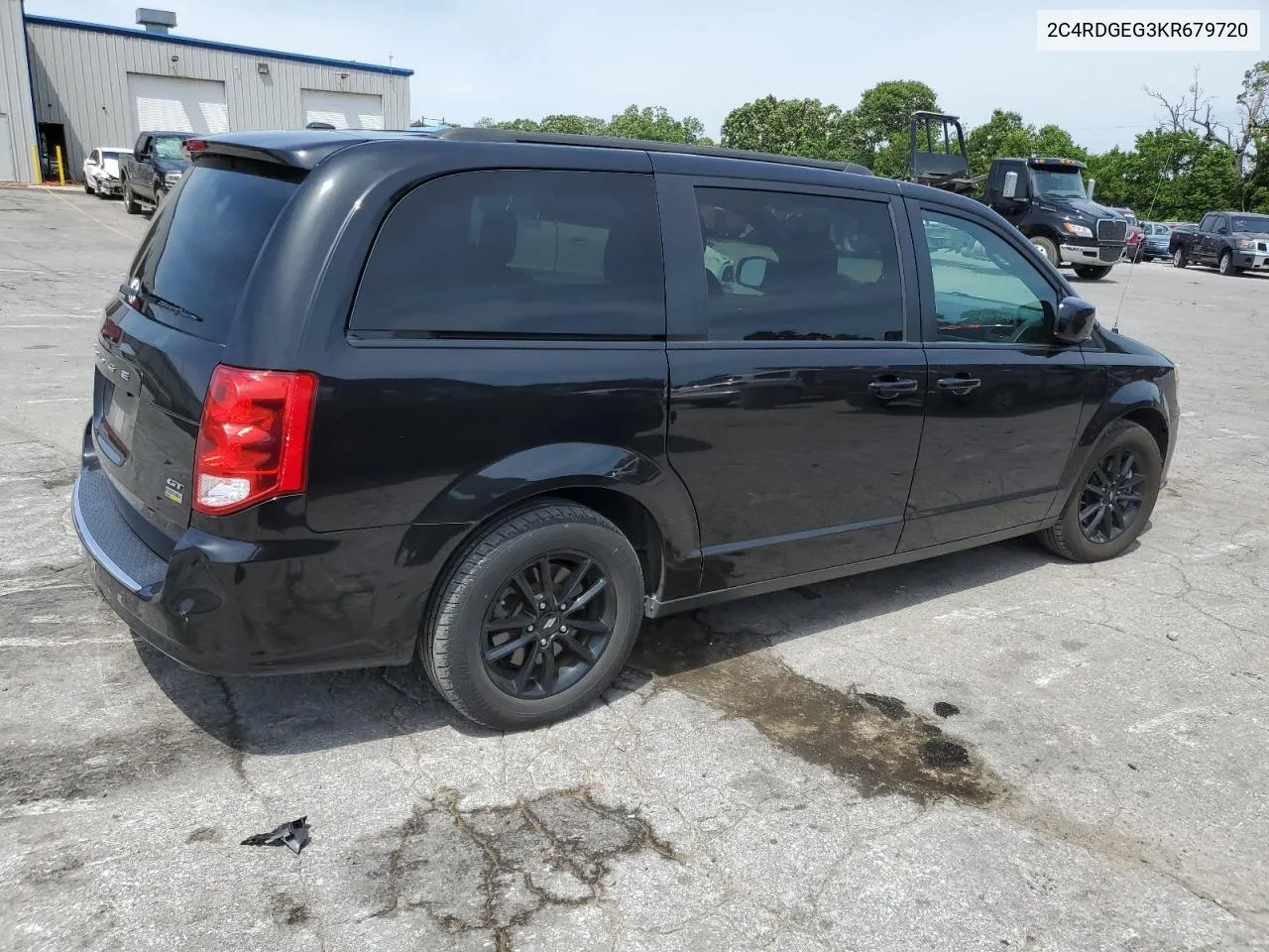 2019 Dodge Grand Caravan Gt VIN: 2C4RDGEG3KR679720 Lot: 56337364