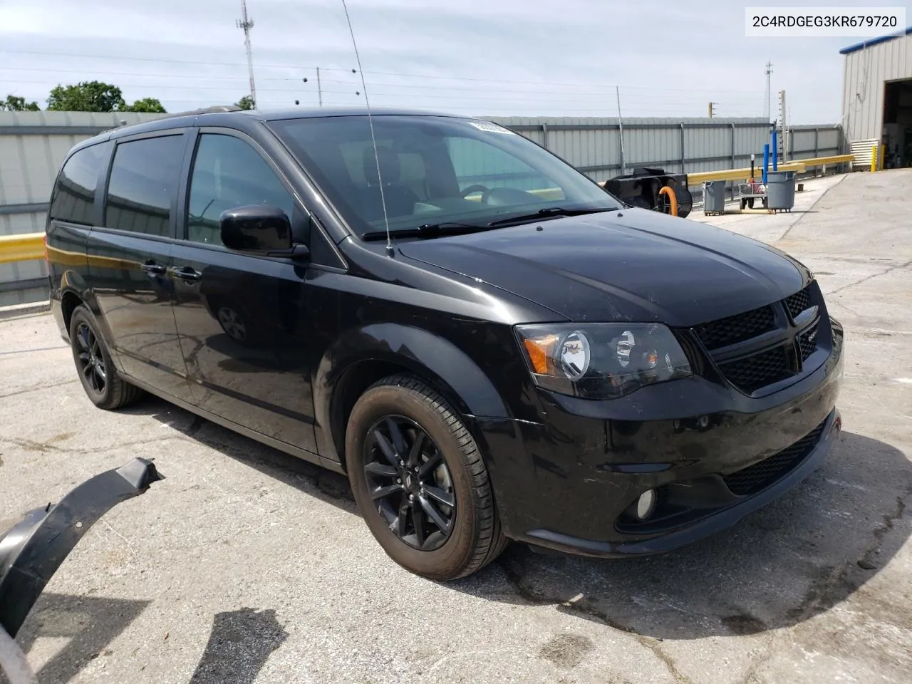 2019 Dodge Grand Caravan Gt VIN: 2C4RDGEG3KR679720 Lot: 56337364