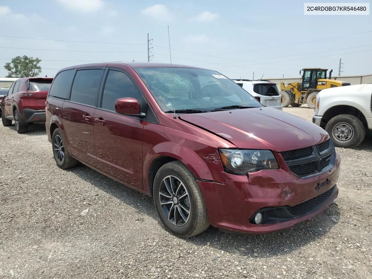 2C4RDGBG7KR546480 2019 Dodge Grand Caravan Se