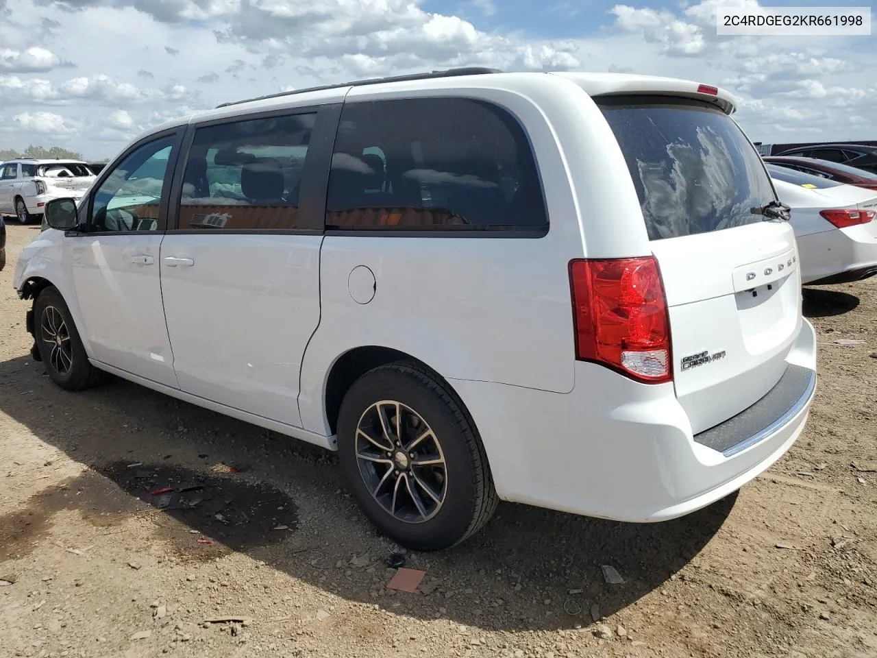 2019 Dodge Grand Caravan Gt VIN: 2C4RDGEG2KR661998 Lot: 58816764