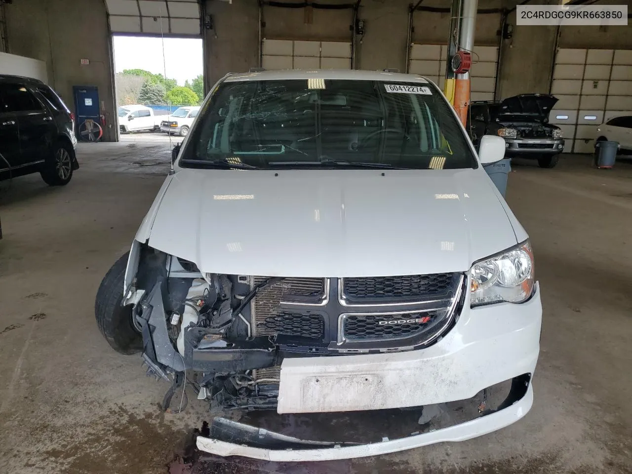 2C4RDGCG9KR663850 2019 Dodge Grand Caravan Sxt