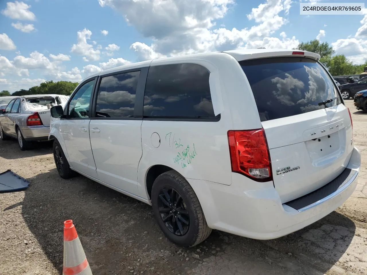 2C4RDGEG4KR769605 2019 Dodge Grand Caravan Gt