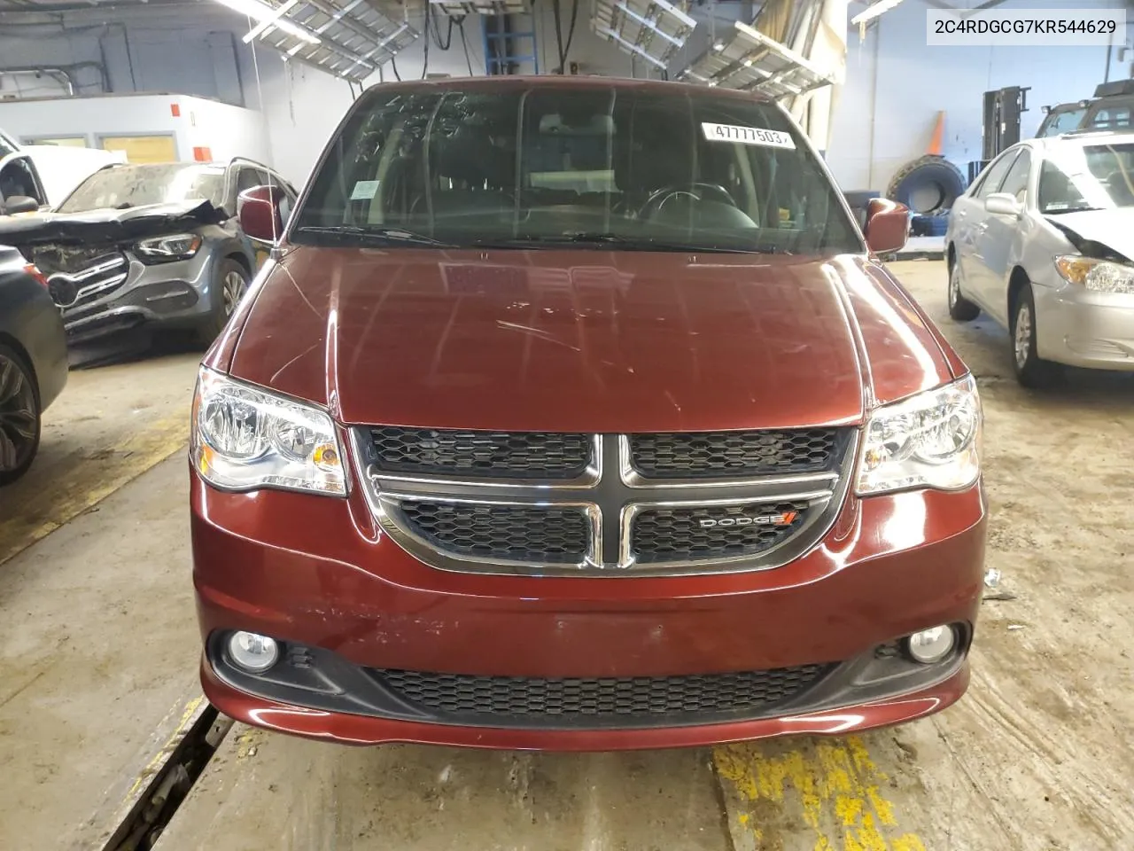 2C4RDGCG7KR544629 2019 Dodge Grand Caravan Sxt