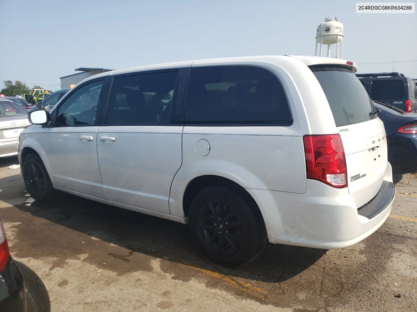 2019 Dodge Grand Caravan Sxt VIN: 2C4RDGCG8KR634288 Lot: 62495014