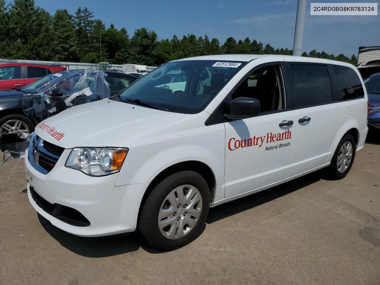 2C4RDGBG8KR783124 2019 Dodge Grand Caravan Se