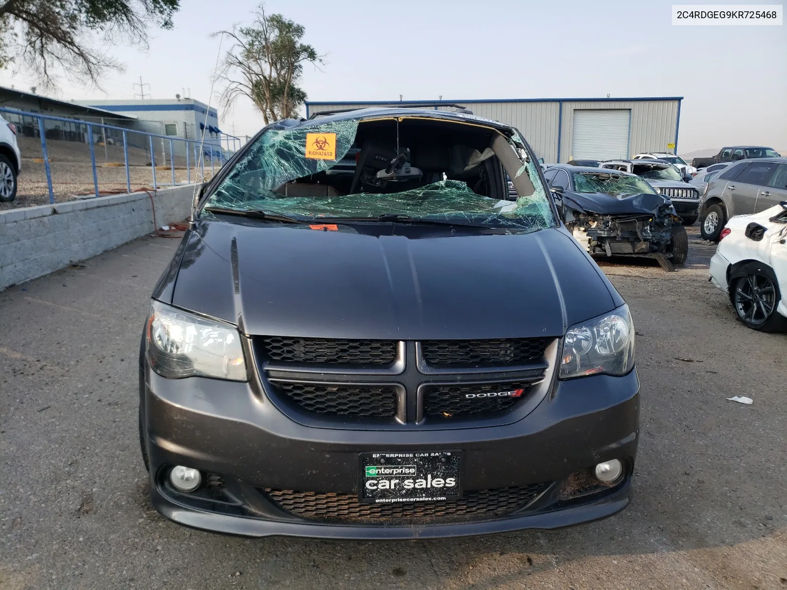 2C4RDGEG9KR725468 2019 Dodge Grand Caravan Gt