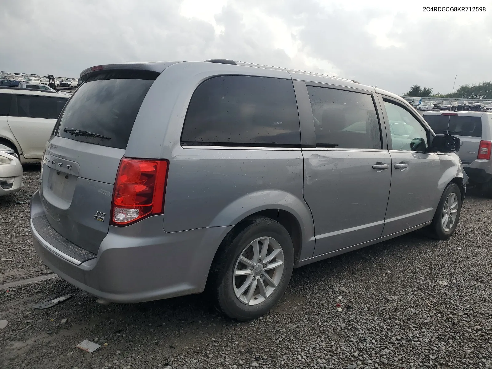 2C4RDGCG8KR712598 2019 Dodge Grand Caravan Sxt