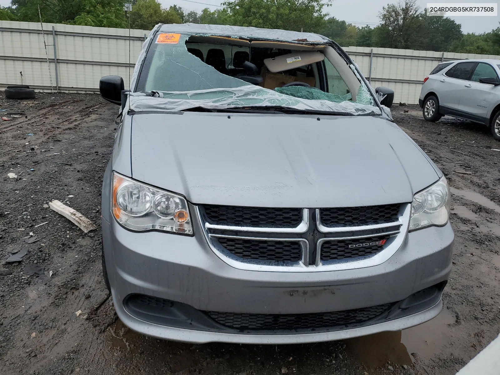 2C4RDGBG5KR737508 2019 Dodge Grand Caravan Se