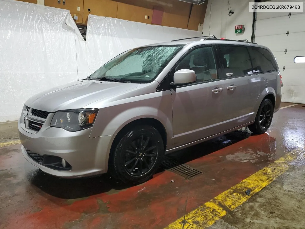 2019 Dodge Grand Caravan Gt VIN: 2C4RDGEG6KR679498 Lot: 65714784